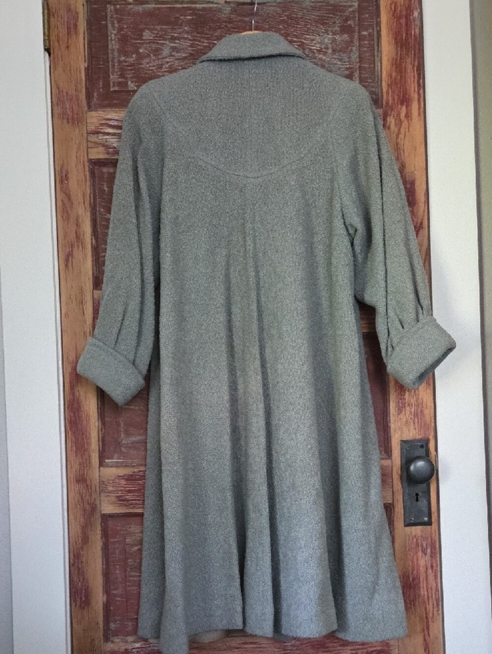 1960's Gloria Gay Baby Blue Princess Coat - Picture 3 of 15